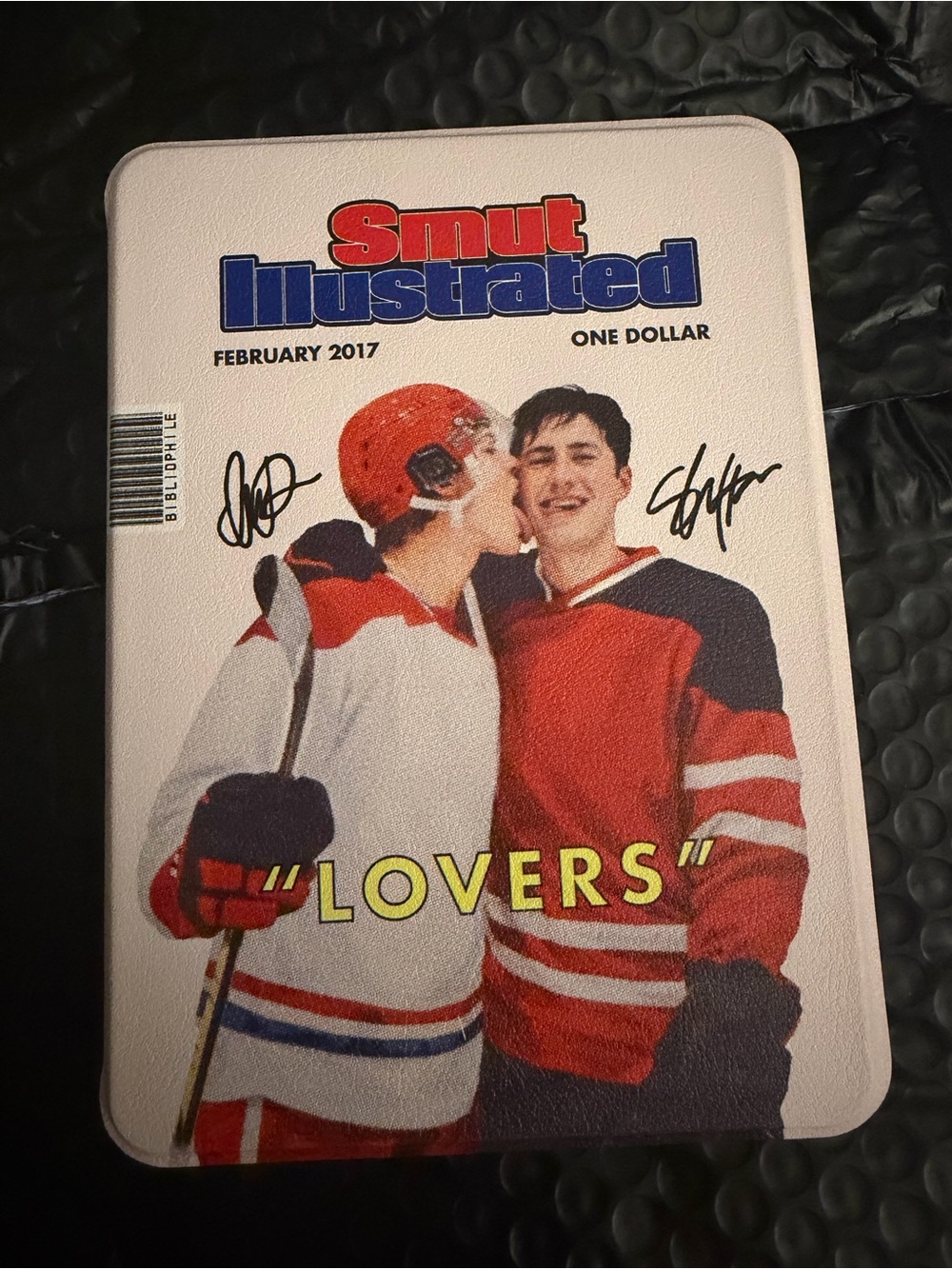 Smut Illustrated "Lovers" heated rivalry kindle case